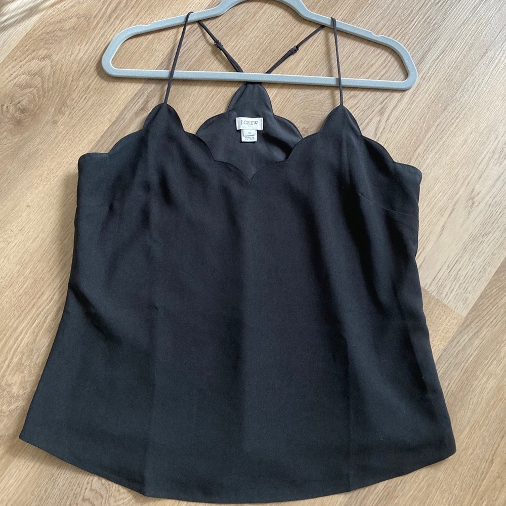 Scalloped cami top